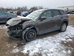 Salvage cars for sale at New Britain, CT auction: 2016 Mazda CX-5 Touring