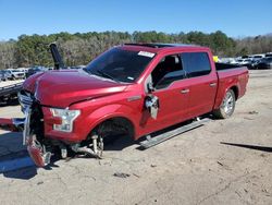 Salvage trucks for sale at Florence, MS auction: 2015 Ford F150 Supercrew