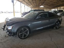 Salvage cars for sale at Phoenix, AZ auction: 2014 Audi A5 Premium Plus