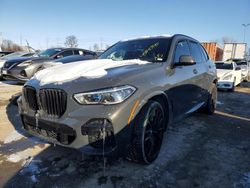 Salvage cars for sale at Bridgeton, MO auction: 2022 BMW X5 M50I