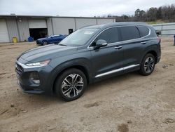 Salvage cars for sale at Grenada, MS auction: 2019 Hyundai Santa FE Limited