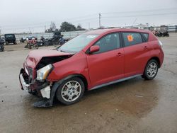 Carros salvage a la venta en subasta: 2009 Pontiac Vibe