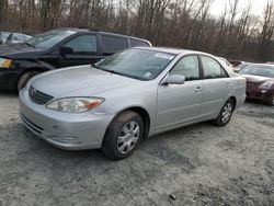 Toyota Camry le Vehiculos salvage en venta: 2004 Toyota Camry LE