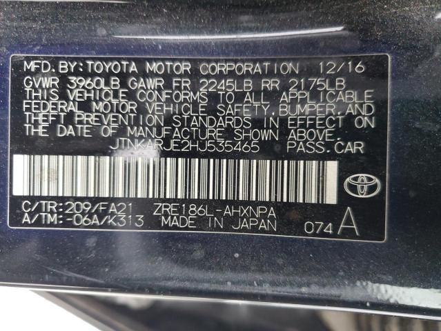 2017 Toyota Corolla IM