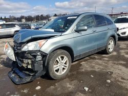 Salvage cars for sale at Pennsburg, PA auction: 2010 Honda CR-V EXL