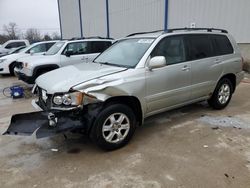 Salvage cars for sale from Copart Lawrenceburg, KY: 2003 Toyota Highlander Limited