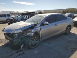 Salvage cars for sale at Las Vegas, NV auction: 2016 Toyota Camry LE