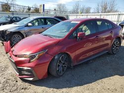 Salvage cars for sale at Walton, KY auction: 2022 Toyota Corolla SE