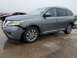 Nissan salvage cars for sale: 2015 Nissan Pathfinder S