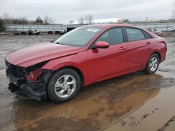 Salvage cars for sale at Columbia Station, OH auction: 2022 Hyundai Elantra SE