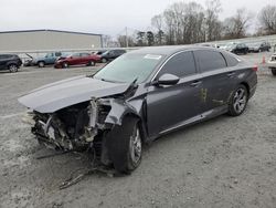 Salvage cars for sale at Gastonia, NC auction: 2018 Honda Accord EX