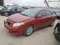 Salvage cars for sale at Kansas City, KS auction: 2010 Toyota Corolla Base