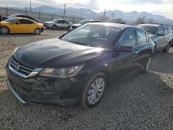 Salvage cars for sale at Magna, UT auction: 2015 Honda Accord EXL