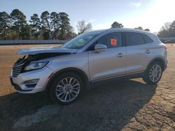 Salvage cars for sale at Longview, TX auction: 2016 Lincoln MKC Reserve