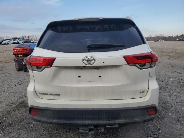 2019 Toyota Highlander LE