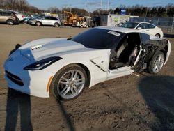 Chevrolet salvage cars for sale: 2019 Chevrolet Corvette Stingray 1LT