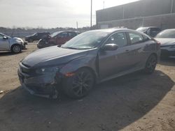 Salvage cars for sale at Fredericksburg, VA auction: 2019 Honda Civic Sport