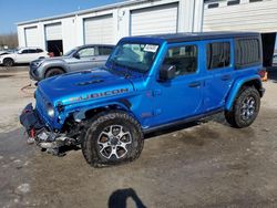 Jeep Wrangler Unlimited Rubicon salvage cars for sale: 2021 Jeep Wrangler Unlimited Rubicon