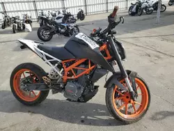 Salvage motorcycles for sale at Fresno, CA auction: 2019 KTM 390 Duke