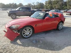 Honda salvage cars for sale: 2005 Honda S2000