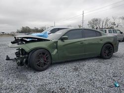 Salvage cars for sale at Riverview, FL auction: 2019 Dodge Charger Scat Pack