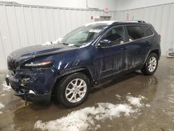 Salvage cars for sale at Windham, ME auction: 2014 Jeep Cherokee Latitude