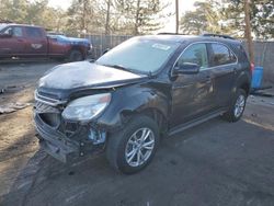 Carros salvage sin ofertas aún a la venta en subasta: 2017 Chevrolet Equinox LT