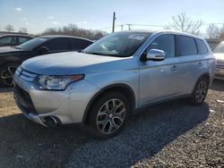 Salvage cars for sale at Hillsborough, NJ auction: 2015 Mitsubishi Outlander GT