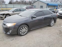 Salvage cars for sale at Wichita, KS auction: 2012 Toyota Camry Base