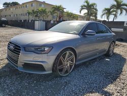 2016 Audi A6 Premium en venta en Opa Locka, FL