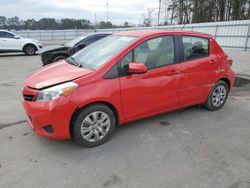 Salvage cars for sale from Copart Dunn, NC: 2014 Toyota Yaris