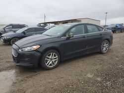 Salvage cars for sale at Temple, TX auction: 2014 Ford Fusion SE