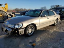 Salvage cars for sale at Wayland, MI auction: 2002 Lincoln Town Car Signature