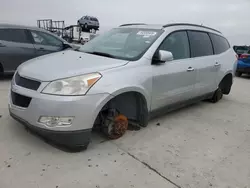 Salvage cars for sale from Copart Grand Prairie, TX: 2011 Chevrolet Traverse LT