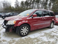 Salvage cars for sale at Waldorf, MD auction: 2014 Chrysler Town & Country Touring