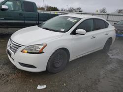 Salvage cars for sale at Sacramento, CA auction: 2015 Nissan Sentra S