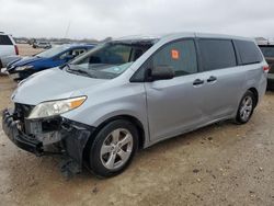 Salvage cars for sale at San Antonio, TX auction: 2013 Toyota Sienna