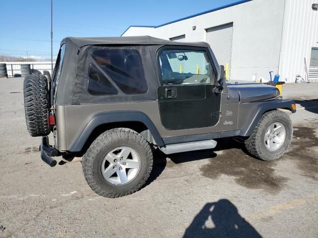 2003 Jeep Wrangler / TJ Sahara