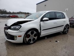 Salvage cars for sale at Franklin, WI auction: 2010 Volkswagen GTI