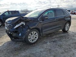 Salvage cars for sale at Davison, MI auction: 2020 Ford Edge Titanium