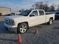 Salvage trucks for sale at Gastonia, NC auction: 2015 Chevrolet Silverado K1500 LT