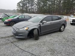 Salvage cars for sale at Fairburn, GA auction: 2014 Ford Fusion SE