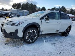 Salvage cars for sale at Mendon, MA auction: 2021 Subaru Crosstrek Limited