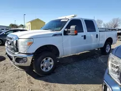 Salvage trucks for sale at Sacramento, CA auction: 2015 Ford F250 Super Duty