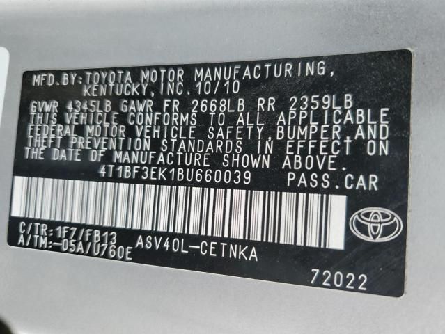 2011 Toyota Camry Base