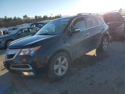 Salvage cars for sale at Windham, ME auction: 2010 Acura MDX Technology