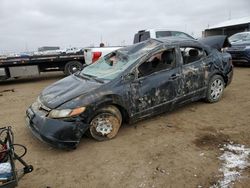 Honda Civic salvage cars for sale: 2008 Honda Civic LX