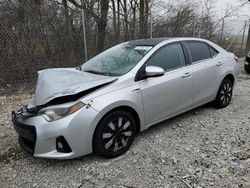 Salvage cars for sale at Cicero, IN auction: 2015 Toyota Corolla L