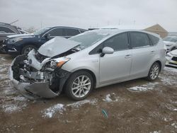 Salvage cars for sale at Brighton, CO auction: 2013 Toyota Prius V