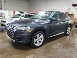 Salvage cars for sale at Elgin, IL auction: 2019 Audi Q5 Premium